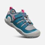 Keen Legion Blue-Steel Grey Big Kids' Knotch Hollow Sneaker - Image 4