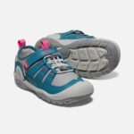 Keen Legion Blue-Steel Grey Little Kids' Knotch Hollow Sneaker - Image 5