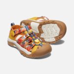 Keen Orange Peel-Yellow Big Kids' Newport x Outdoor Afro - Image 5