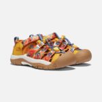 Keen Orange Peel-Yellow Big Kids' Newport x Outdoor Afro - Image 6