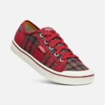Keen Red Plaid-Red Dahlia Women's Elsa V Sneaker - Image 4