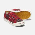 Keen Red Plaid-Red Dahlia Women's Elsa V Sneaker - Image 5