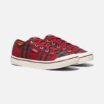 Keen Red Plaid-Red Dahlia Women's Elsa V Sneaker - Image 6