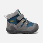 Keen Steel Grey- Blue Wing Teal Toddlers' Knotch Chukka