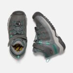 Keen Steel Grey-Porcelain Little Kids' Targhee Waterproof Boot - Image 2