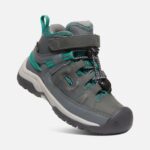 Keen Steel Grey-Porcelain Little Kids' Targhee Waterproof Boot - Image 4