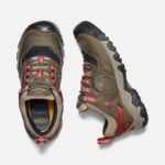 Keen TIMBERWOLF-KETCHUP Men's Ridge Flex Waterproof Wide - Image 2
