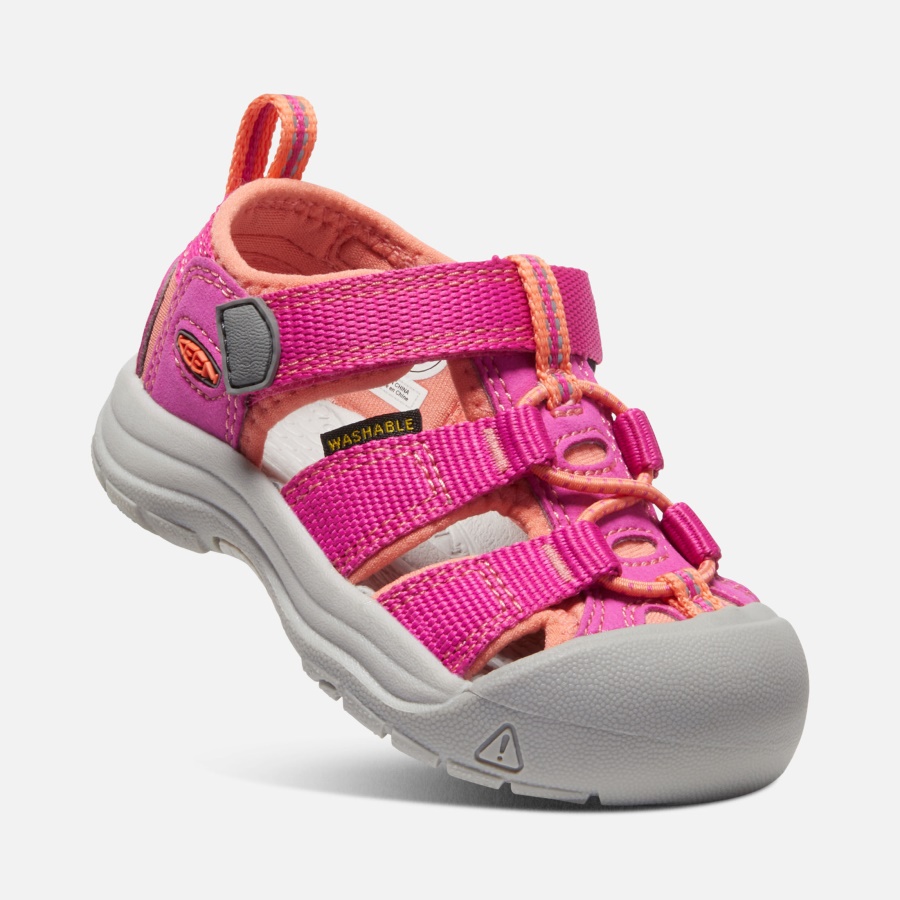 Keen Very Berry-Fusion Coral Toddlers' Newport H2 - Image 4