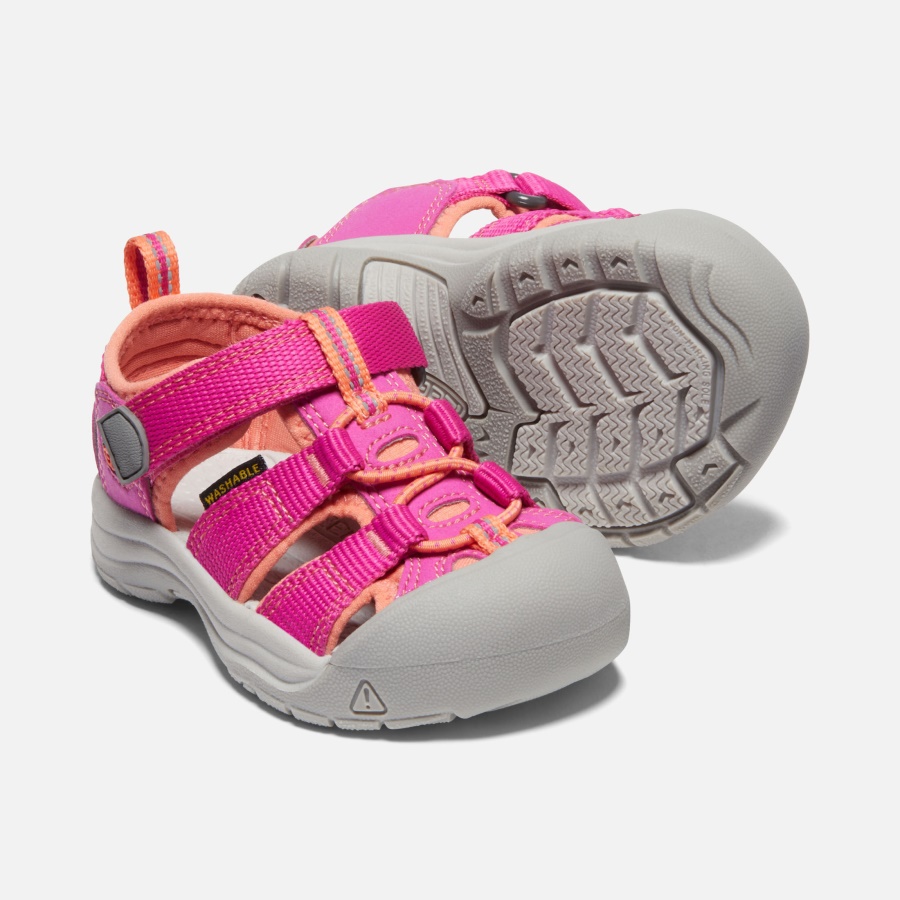 Keen Very Berry-Fusion Coral Toddlers' Newport H2 - Image 5