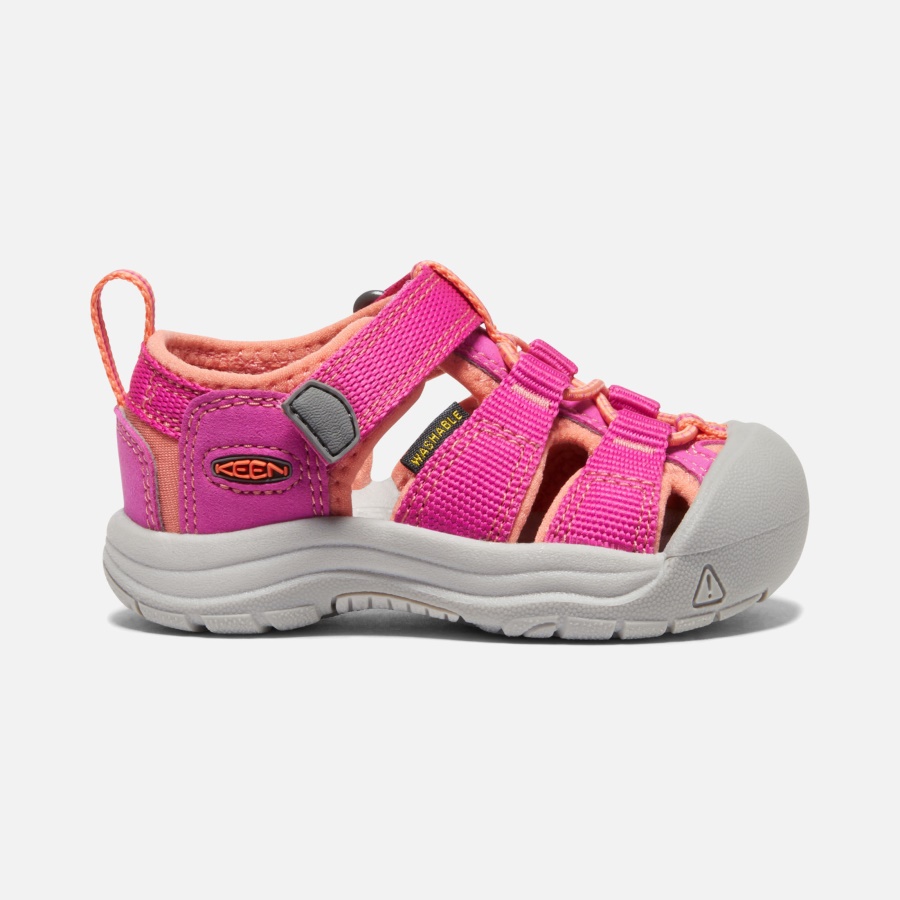 Keen Very Berry-Fusion Coral Toddlers' Newport H2 - Image 1