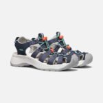 Navy-Beveled Glass Keen Women's Astoria West Sandal - Image 9