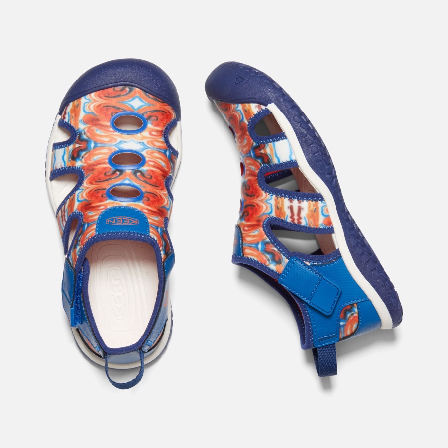 Orange Peel-Blue Big Kids' Stingray x Outdoor Afro Keen - Image 2