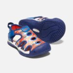 Orange Peel-Blue Keen Little Kids' Stingray x Outdoor Afro - Image 5