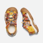 Orange Peel-Yellow Keen Little Kids' Newport x Outdoor Afro - Image 2