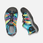 Rainbow Tie Dye Keen Little Kids' Newport H2 - Image 2