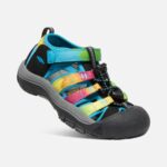 Rainbow Tie Dye Keen Little Kids' Newport H2 - Image 4