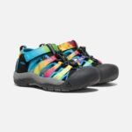 Rainbow Tie Dye Keen Little Kids' Newport H2 - Image 6