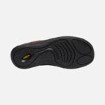 Red Plaid-Steel Grey Keen Women's Howser III Slide - Image 3