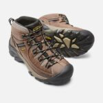 Shitake-Brindle Keen Men's Targhee II Waterproof Mid Wide - Image 5