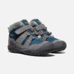 Steel Grey-Blue Wing Teal Little Kids' Knotch Chukka Keen - Image 9