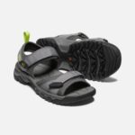 Steel Grey-Evening Primrose Men's Targhee III Open-Toe H2 Keen - Image 5