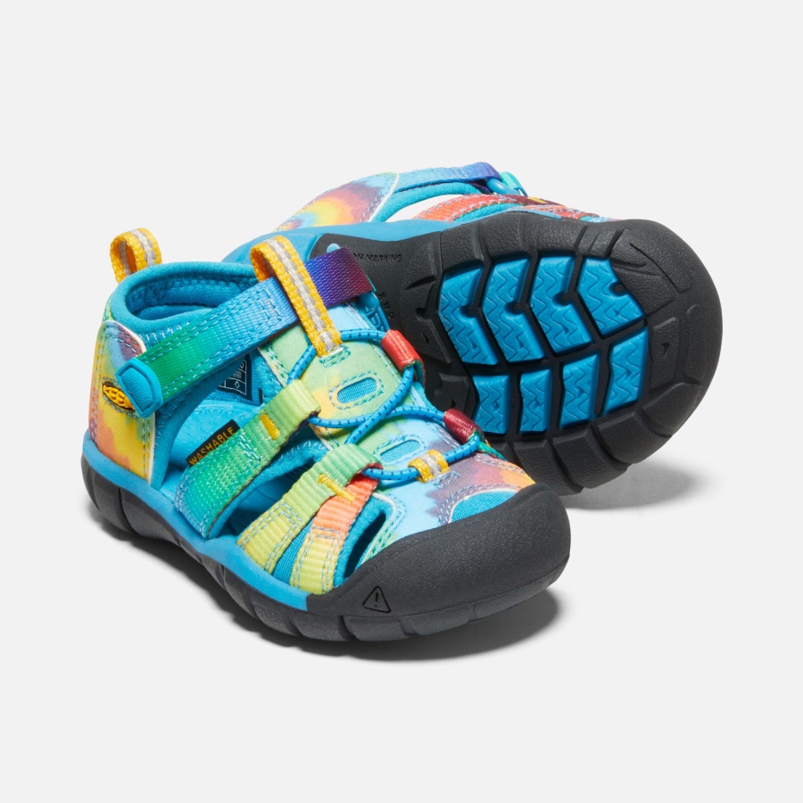Vivid Blue-Original Tie Dye Keen Toddlers' Seacamp II CNX - Image 5