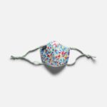White Floral Keen KEEN Mask Small Print